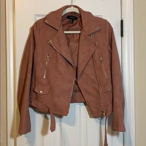 Dusty Pink Motor Jacket